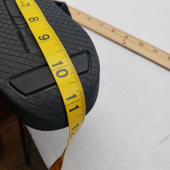 Fila Flip Flop Sandals Women 10 Black Chunky Casual Vacation Walk-N-Sculpt Beach - Picture 7 of 14